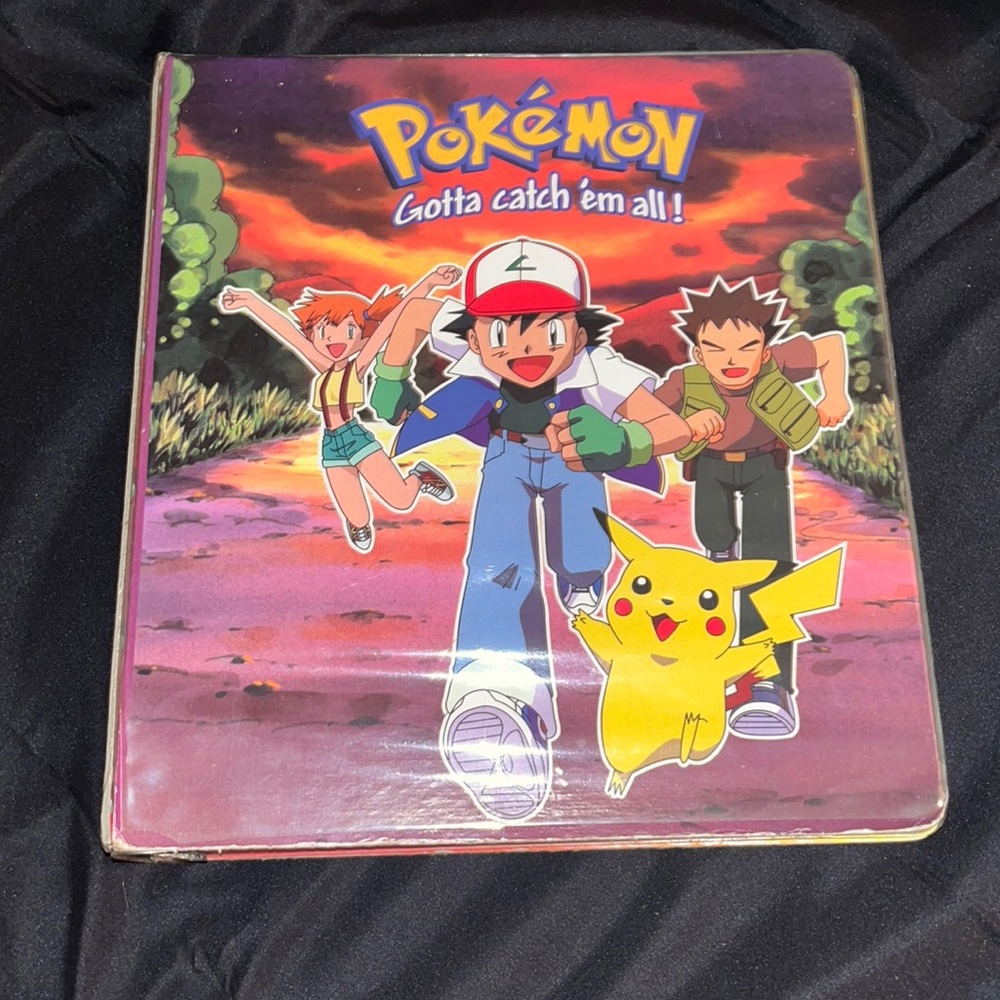 Pokémon card binder